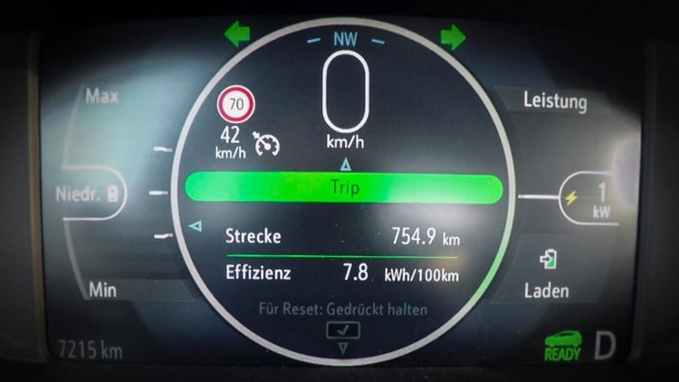 Электрохэтчбек Opel Ampera-e получил запас хода 520 км (NEDC)