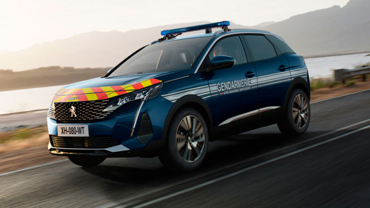 Поліцейські отримають нові гібридні Peugeot 5008 (Фото)